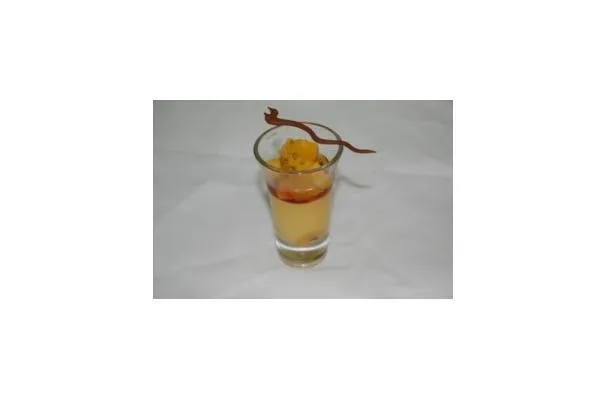 Egzotyczny pudding z mango