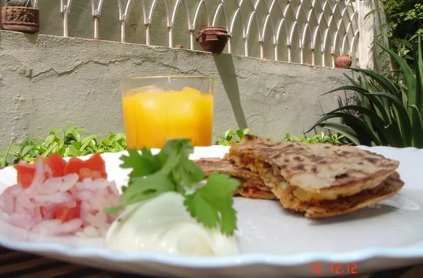 Fajitas w stylu indyjskim