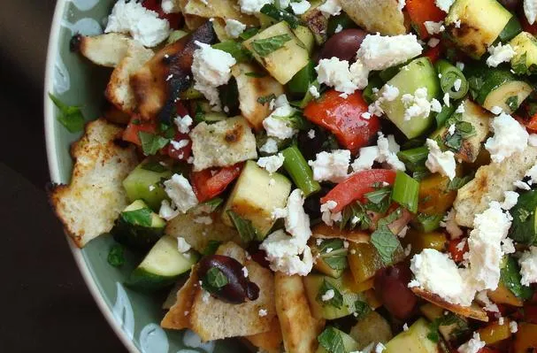Grillowany fattoush