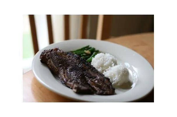 Kalbi - koreańskie żeberka BBQ