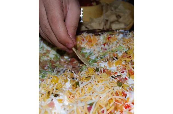 7-warstwowy dip z fasoli