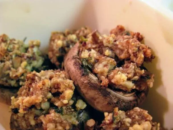 Nadzienie z grzybów borowików