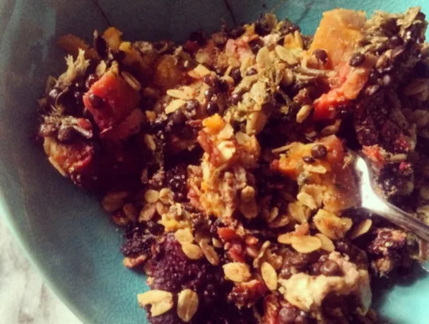 Zapiekanka z pieczonych buraków