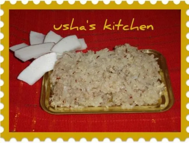 ŁATWY SPOSÓB NA 'BURFI KOKOSOWE'