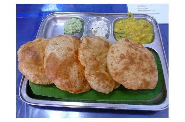 Całkowicie pszenna puri