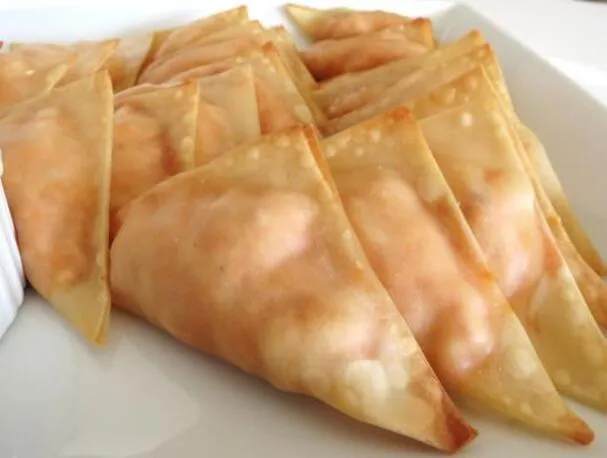 Buffalo Chicken Wings Wonton Wraps